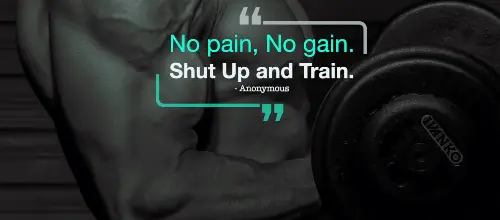 no-pain-no-gain-shut-up-and-train