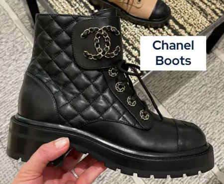 Chanel-combat-Boots