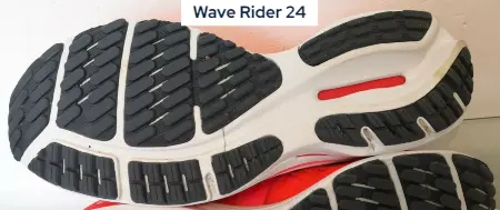 Mizuno-wave-rider-24-outsole