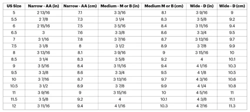 womens-width-size-chart