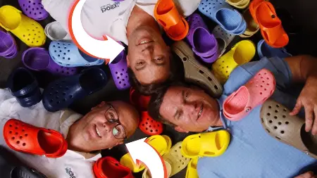 crocs-founders-Scott-Seamans-Lyndon-Hanson-George-Boedecker-Jr