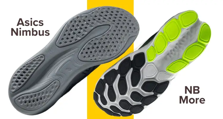 asics-nimbus-25-vs-new-balance-more-v4-outsoles