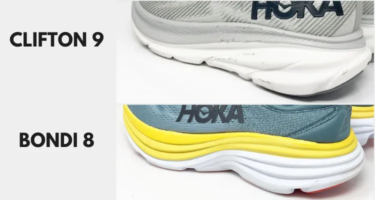 hoka-clifton-vs-bondi-midsole